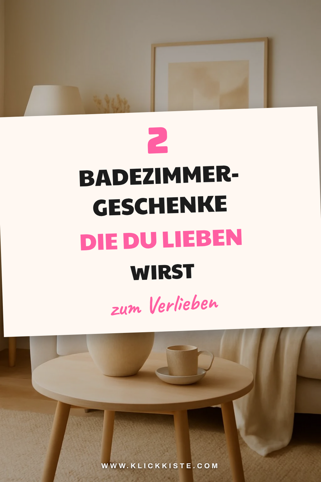 Praktische Geschenke für das Badezimmer