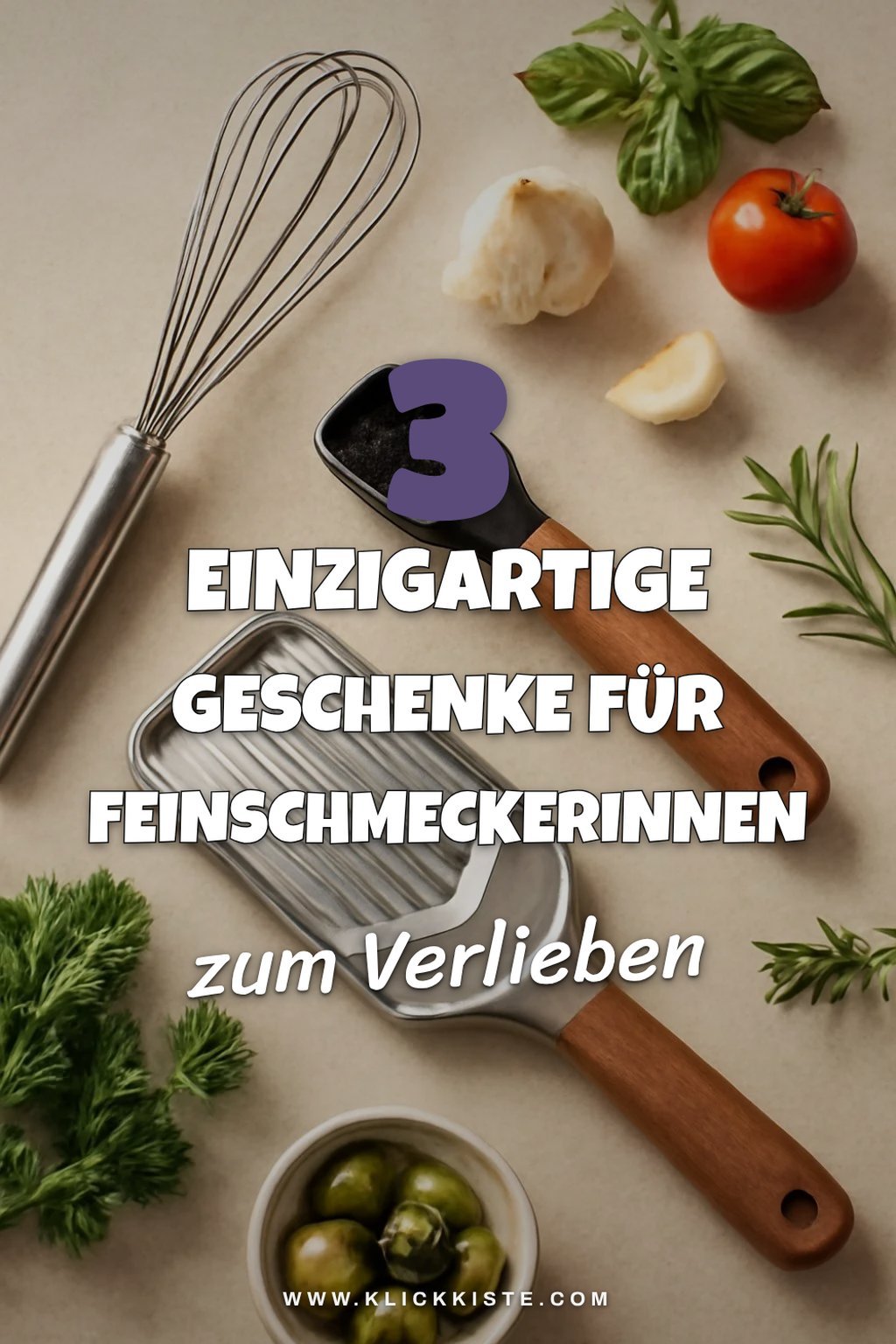 3 einzigartige Geschenkideen für Feinschmeckerinnen