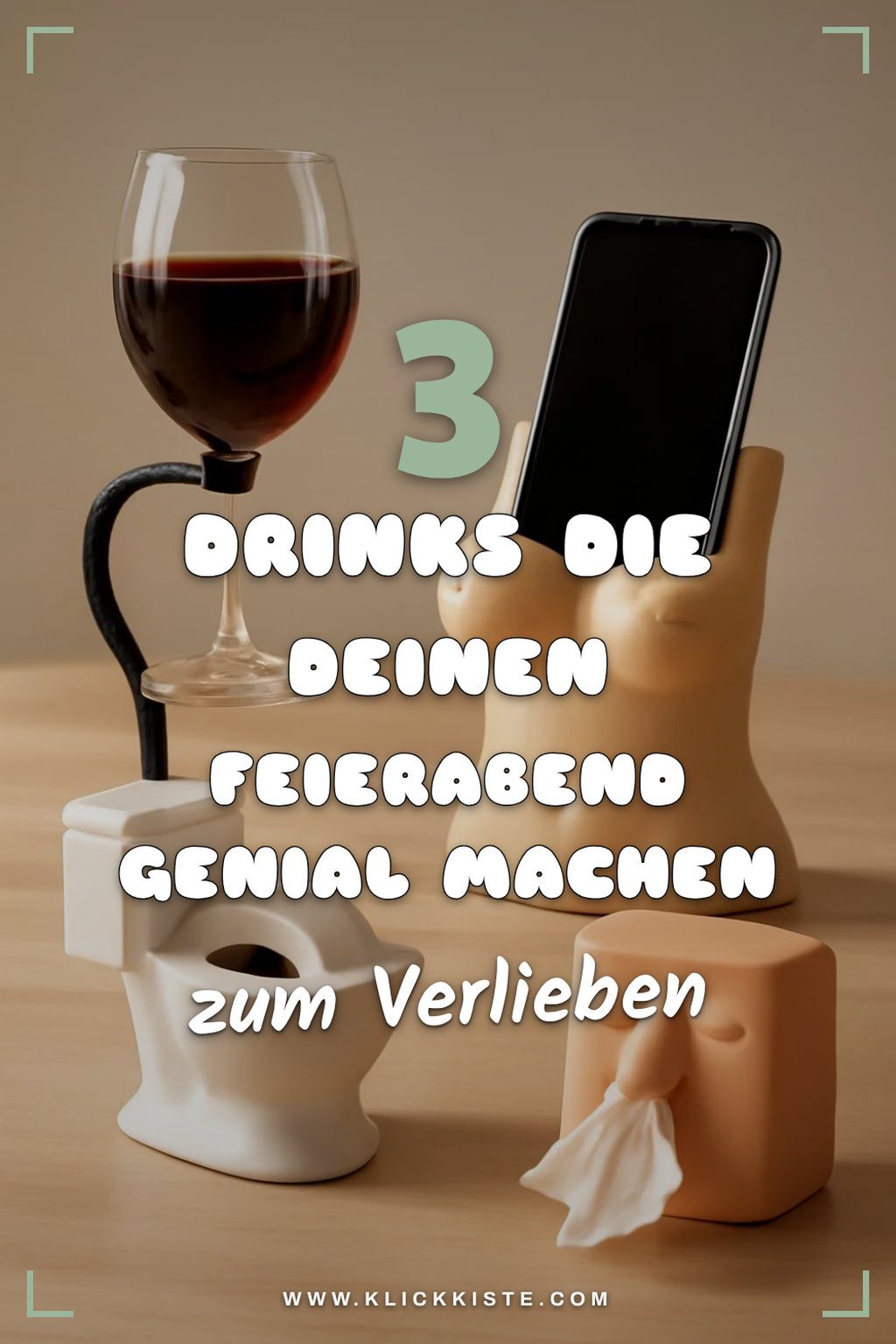 So machst du den Feierabend zum Vergnügen: 3 originelle Drinks