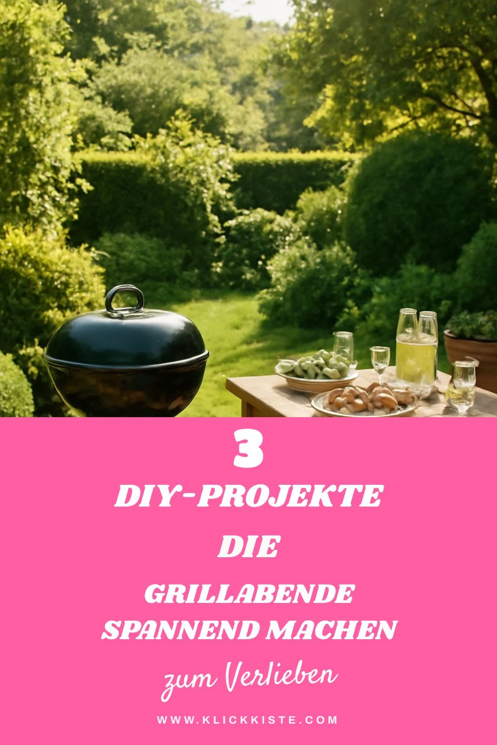Diese 3 DIY-Projekte machen jeden Grillabend spannend