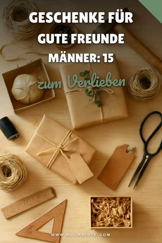Geschenke für Gute Freunde Männer: 15 originelle Ideen für 2026