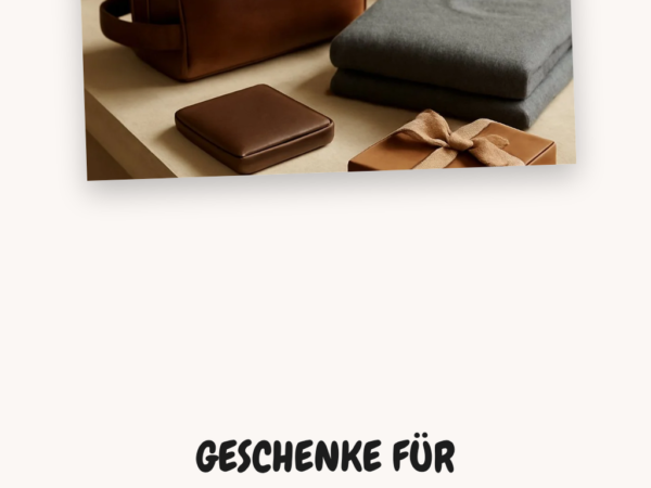 Geschenke für Männer für Weihnachten: 15 originelle Ideen für 2026
