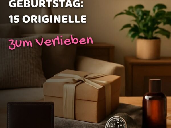 Geschenke für Männer Geburtstag: 15 originelle Ideen für 2026