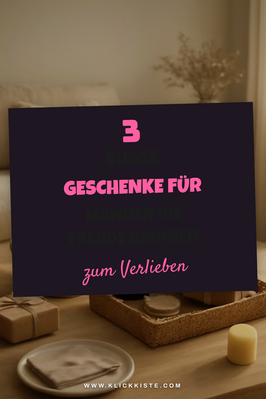 Diese 3 süßen Geschenke sind ein Genuss