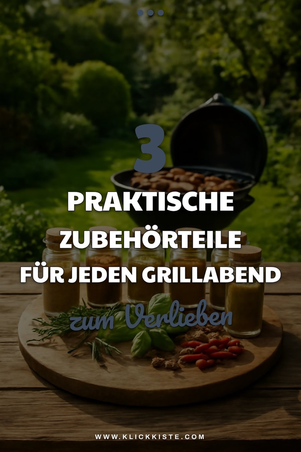Praktisches Zubehör für Grillabende