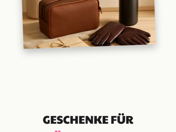 Geschenke für Männer Klein: 15 originelle Ideen für 2026