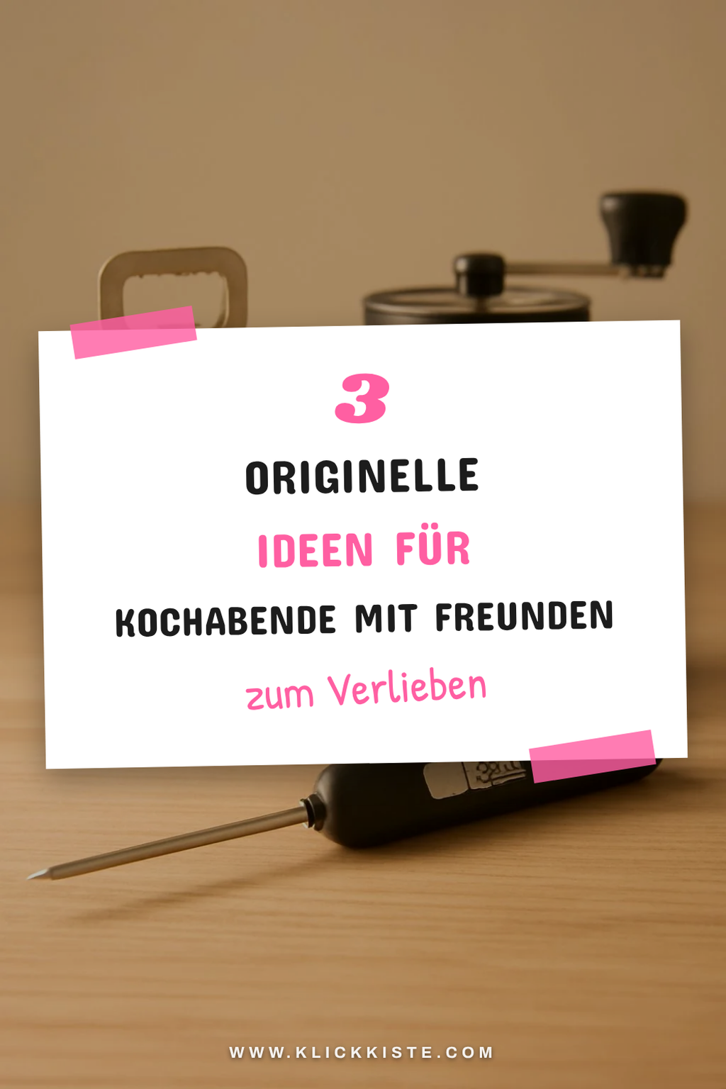 Kreative Geschenkideen für Kochabende