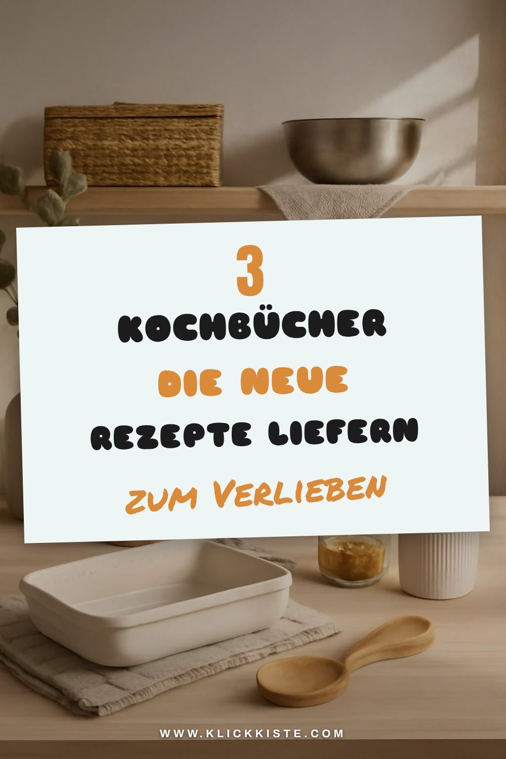 4 kreative Kochbücher für neue Rezepte