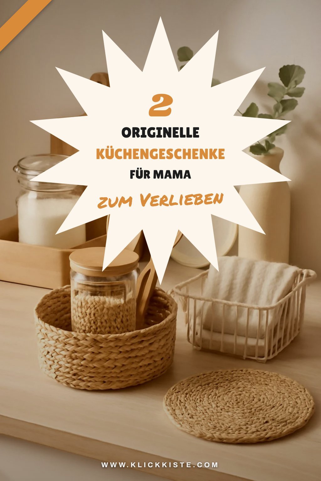 2 originelle Küchengeschenke für Mama