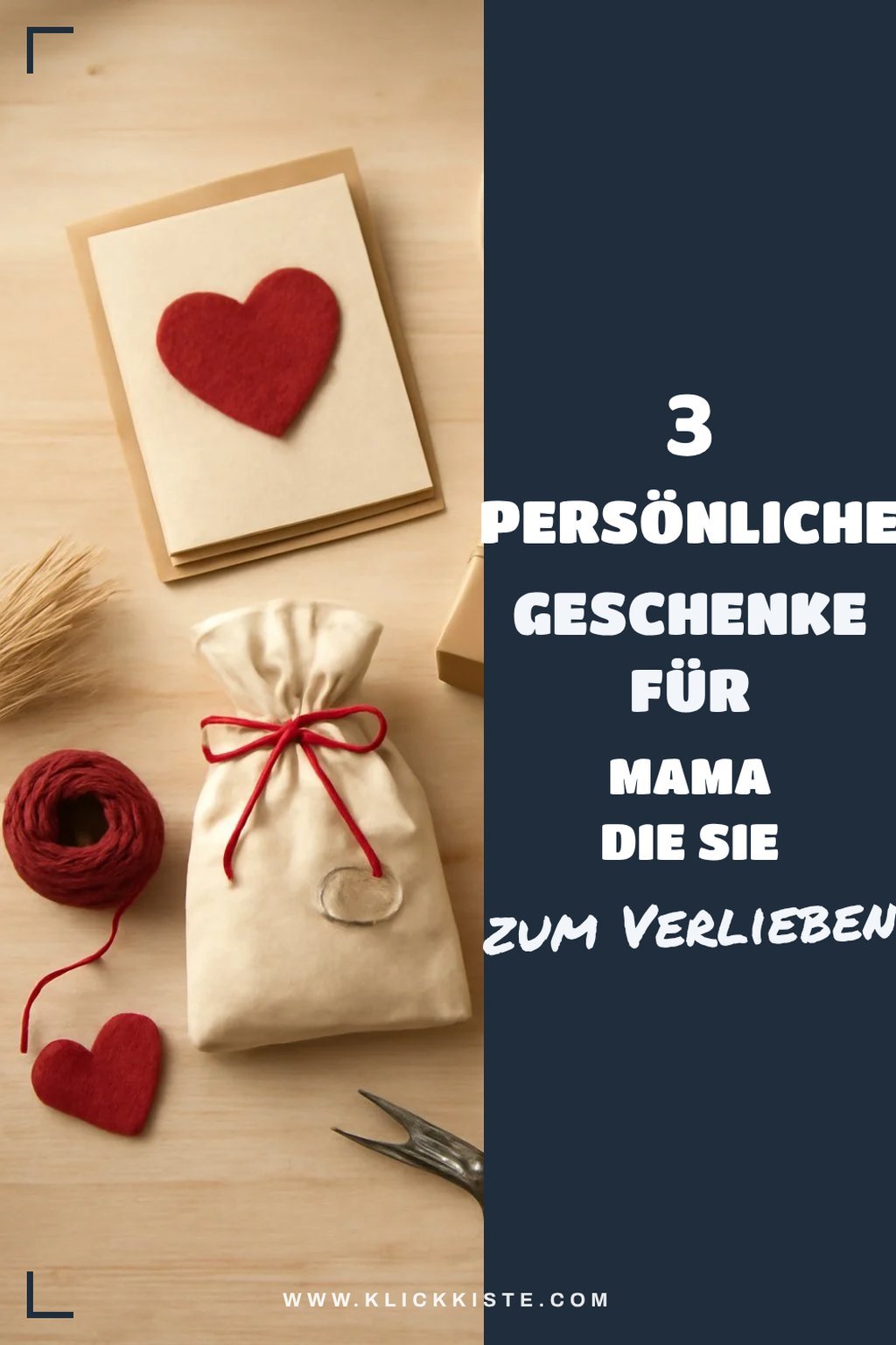 3 persönliche Geschenke für Mama, die von Herzen kommen
