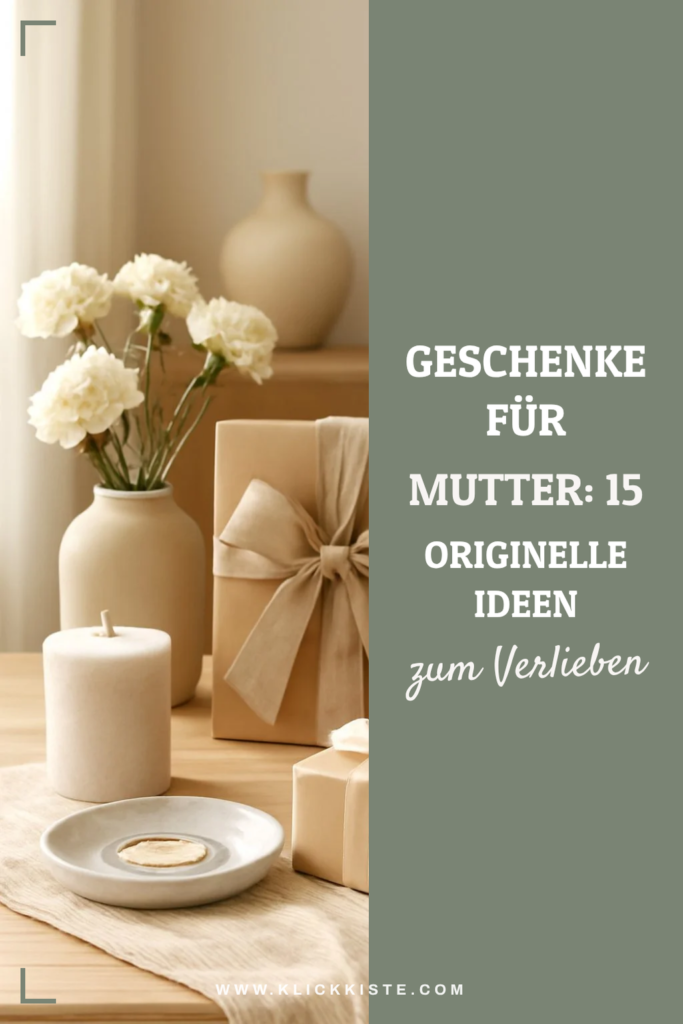 Geschenke für Mutter: 15 originelle Ideen für 2026