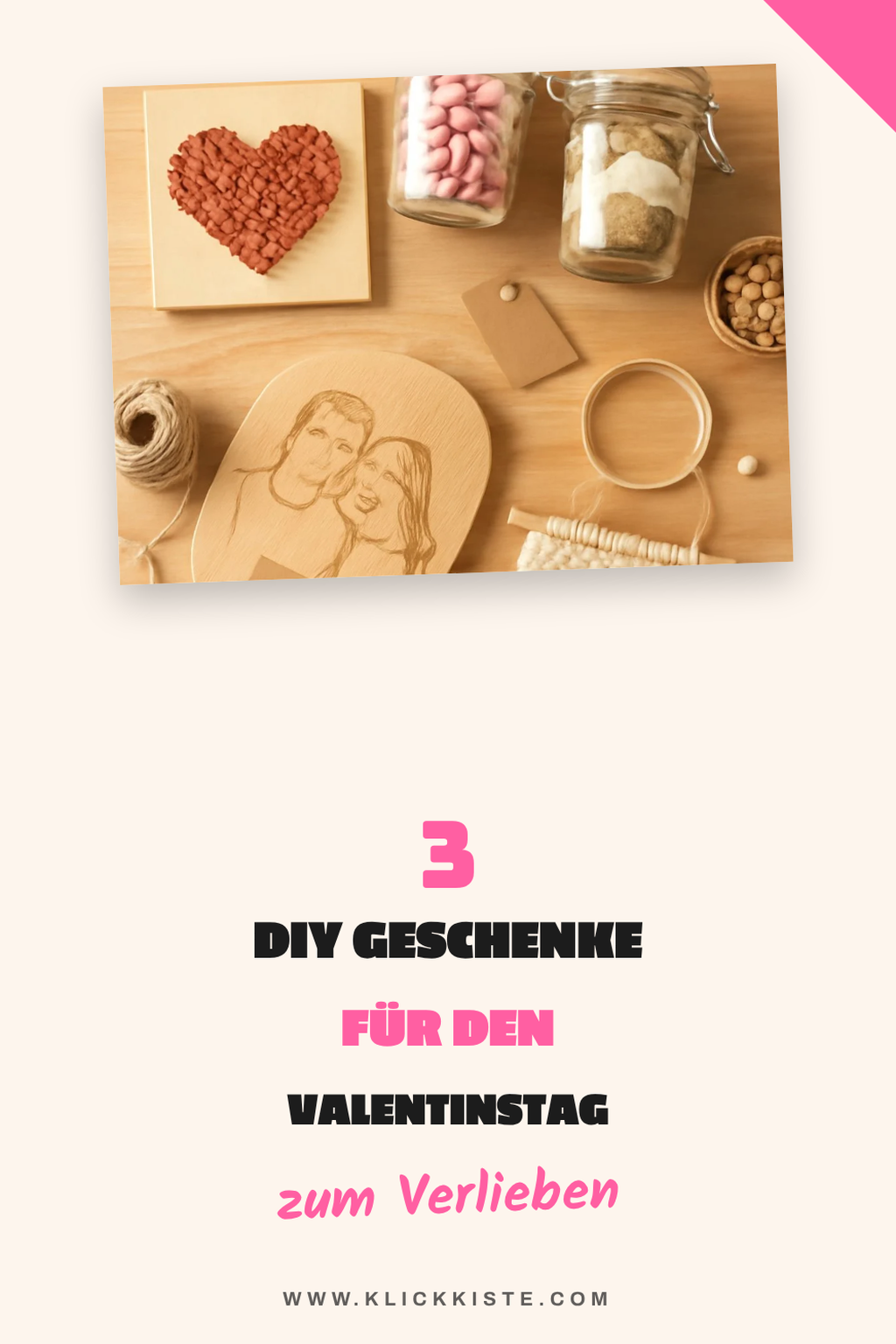 Diese 3 DIY Ideen sind perfekt für den Valentinstag