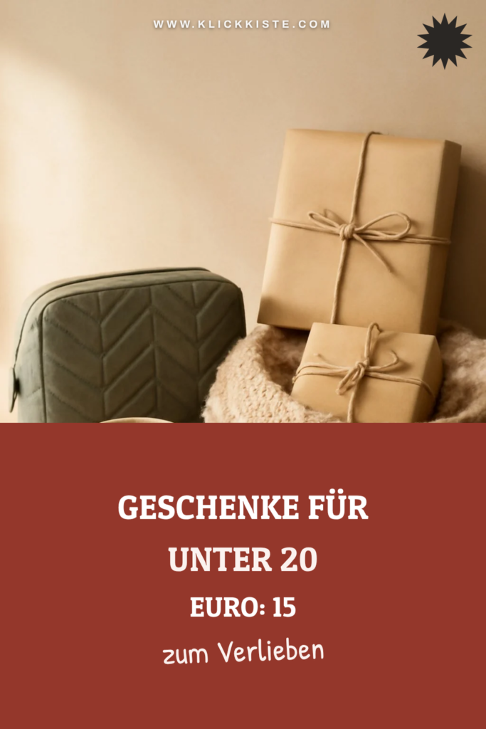 Geschenke für Unter 20 Euro: 15 originelle Ideen für 2026