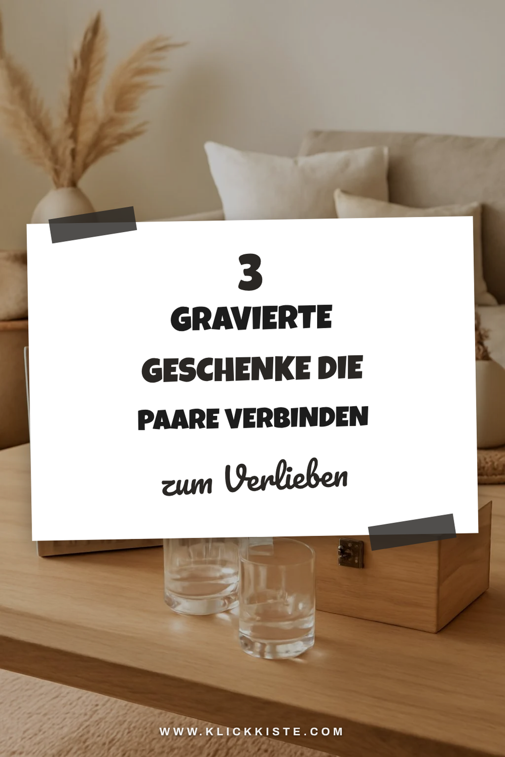 Diese 4 gravierten Geschenke sind ideal für Paare