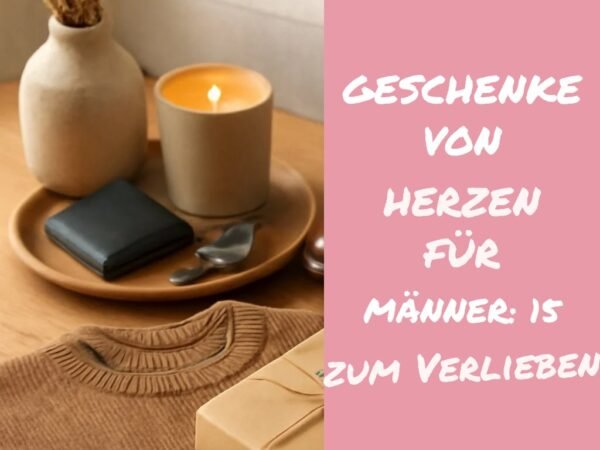 Geschenke von Herzen für Männer: 15 originelle Ideen für 2026