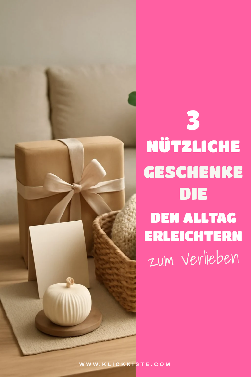 Praktische Geschenke für den Alltag