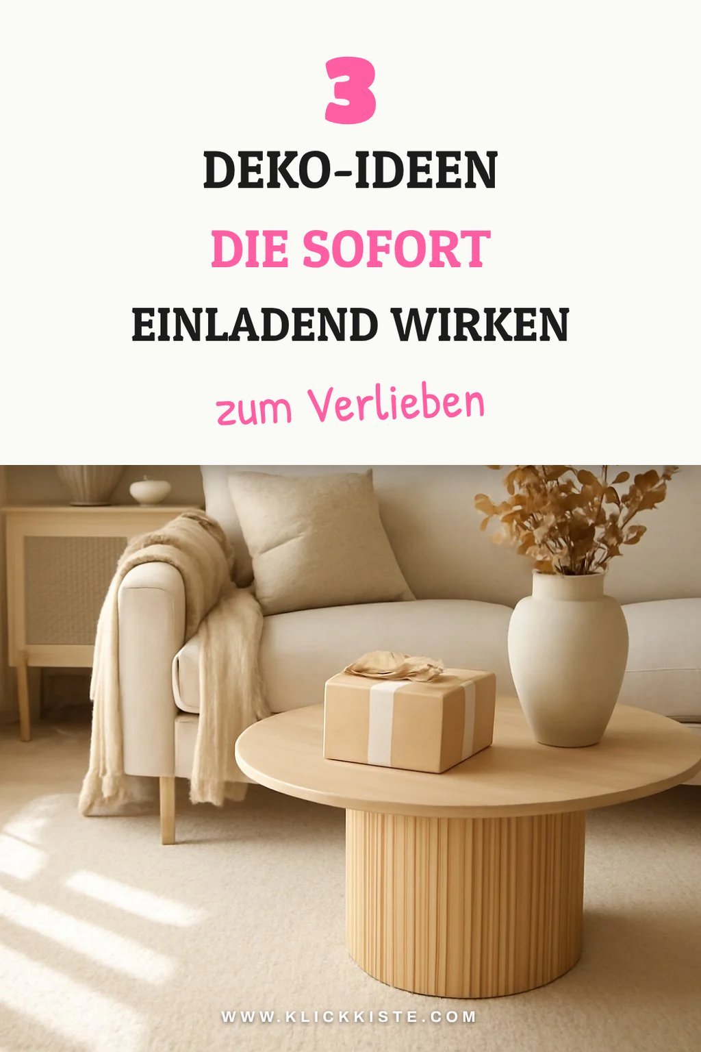 Dekorative Geschenke für ein gemütliches Zuhause