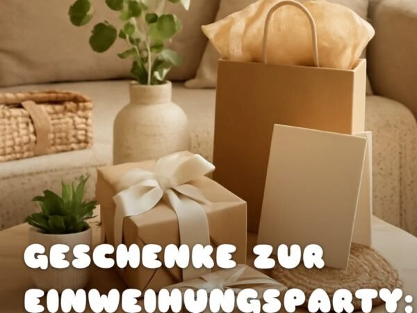 Geschenke zur Einweihungsparty: 15 originelle Ideen für 2026