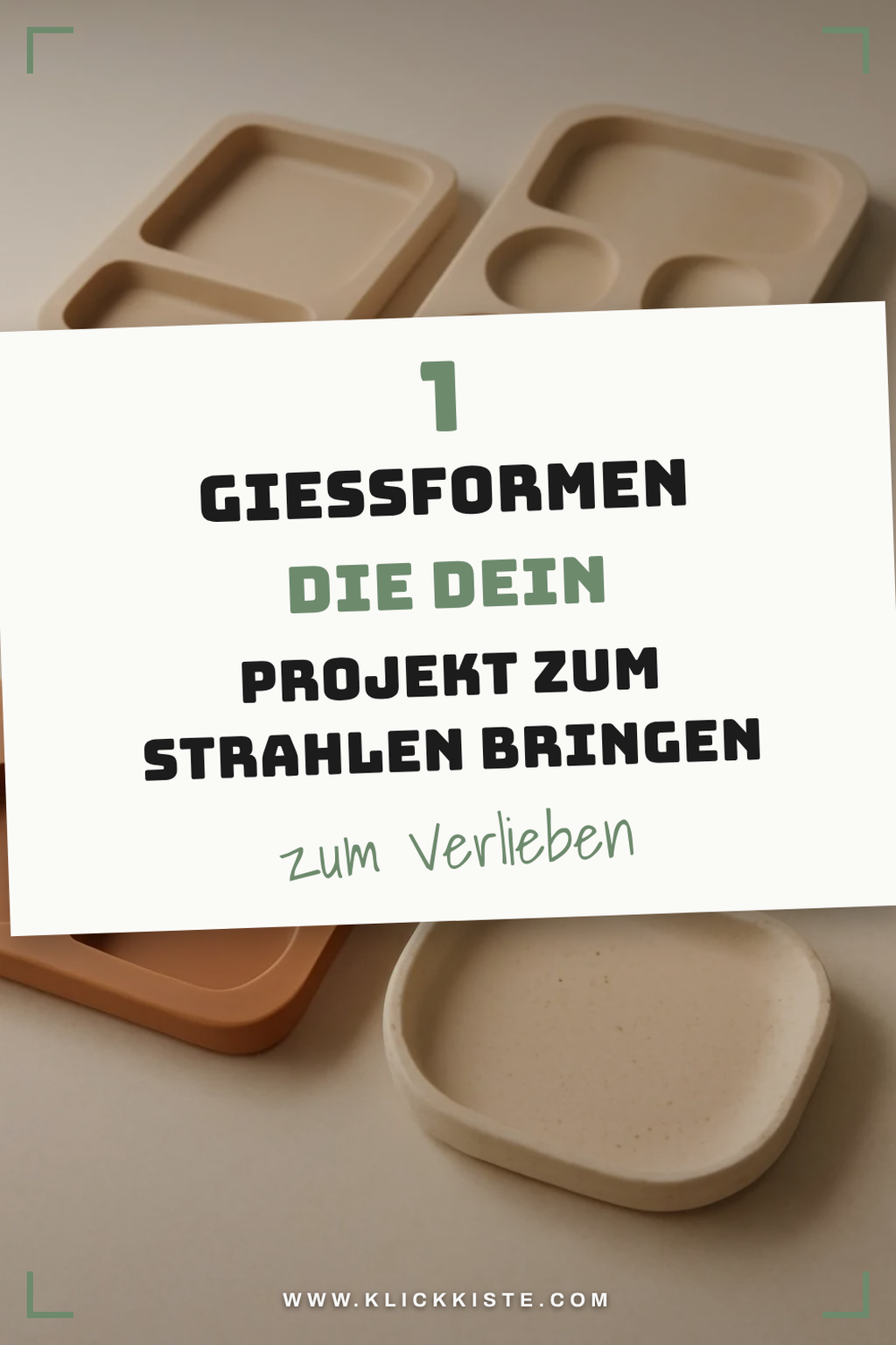 So findest du die besten Gießformen für dein Projekt