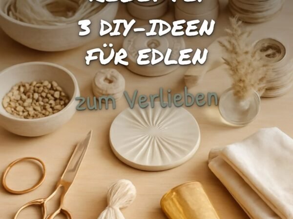 Günstige Luxus-Deko-Rezepte: 3 DIY-Ideen für edlen Look