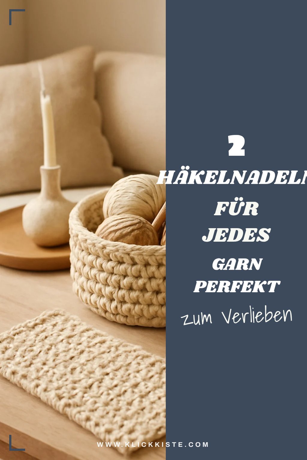 Die besten Häkelnadeln für verschiedene Garne