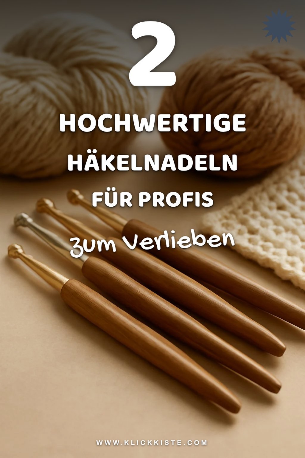 Hochwertige Häkelnadeln für Profis