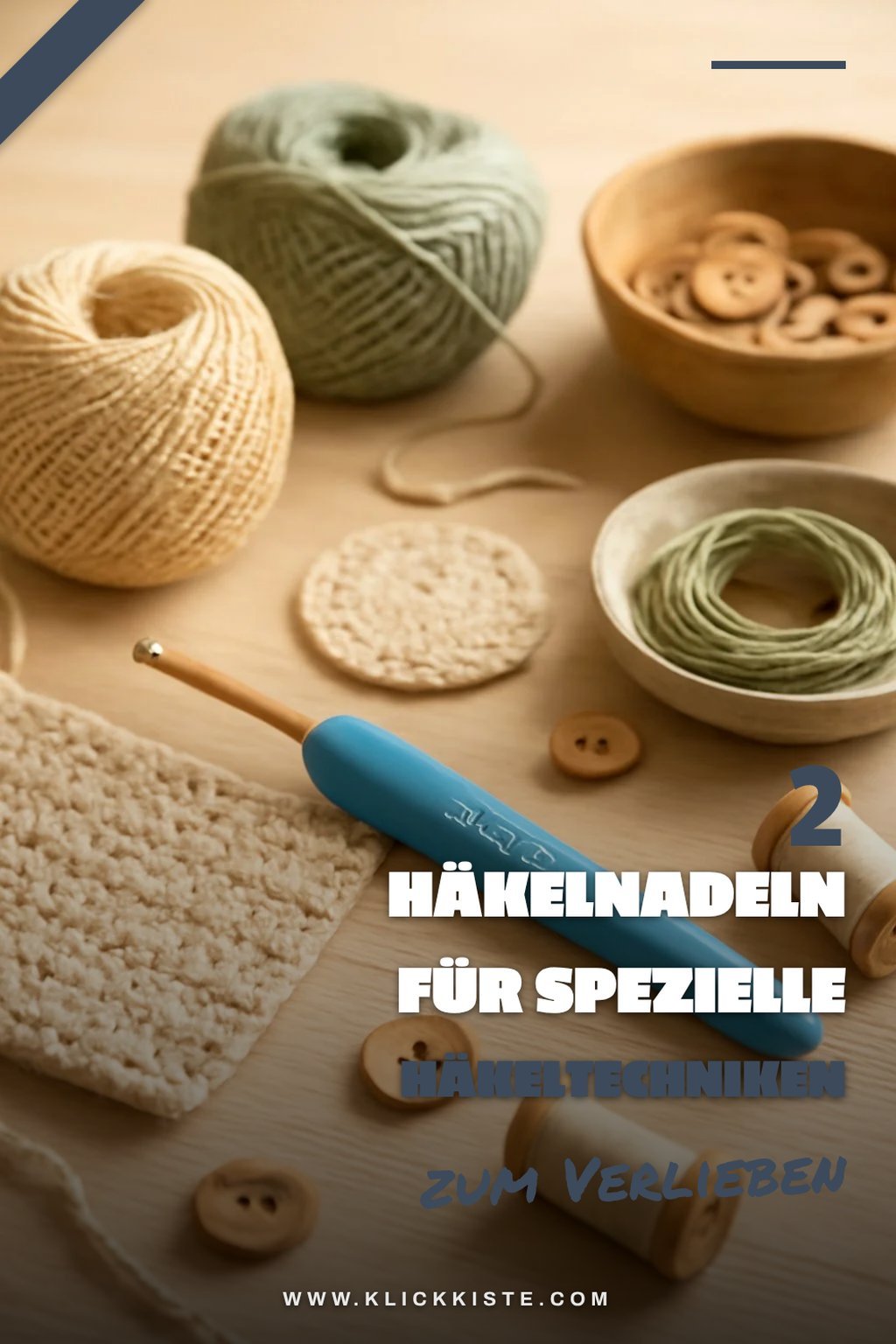 Häkelnadeln für spezielle Techniken