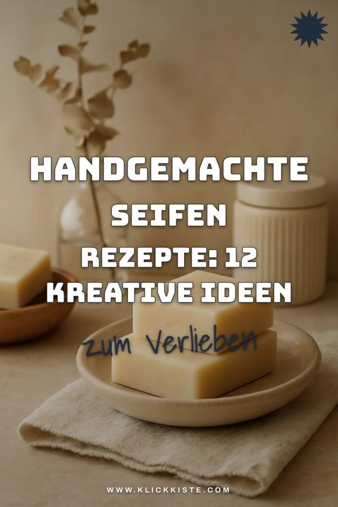 Handgemachte Seifen Rezepte: 12 kreative Ideen zum Selbermachen