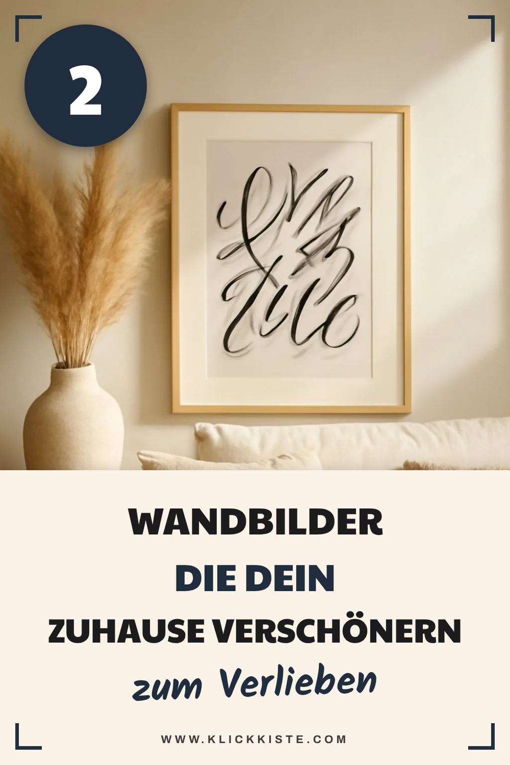 Gestalte deine eigenen Wandkunst mit Handlettering