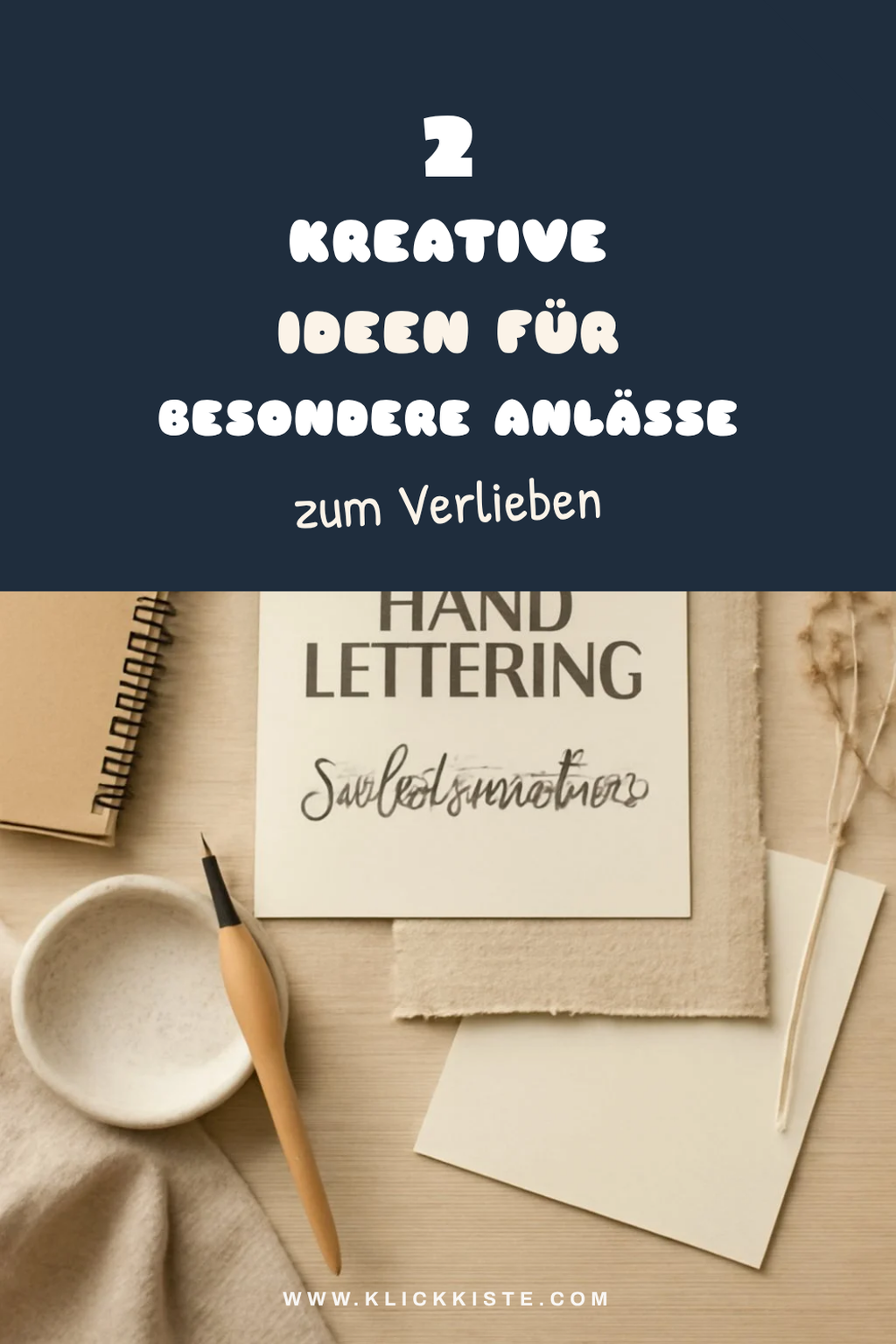 Handlettering für besondere Anlässe