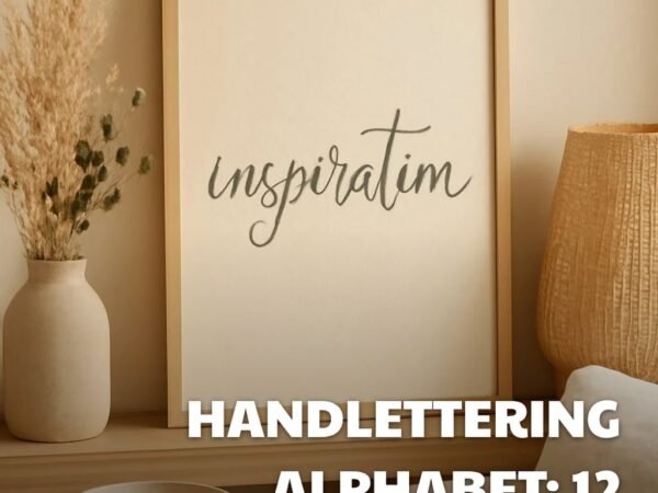 Handlettering Alphabet: 12 kreative Ideen zum Selbermachen