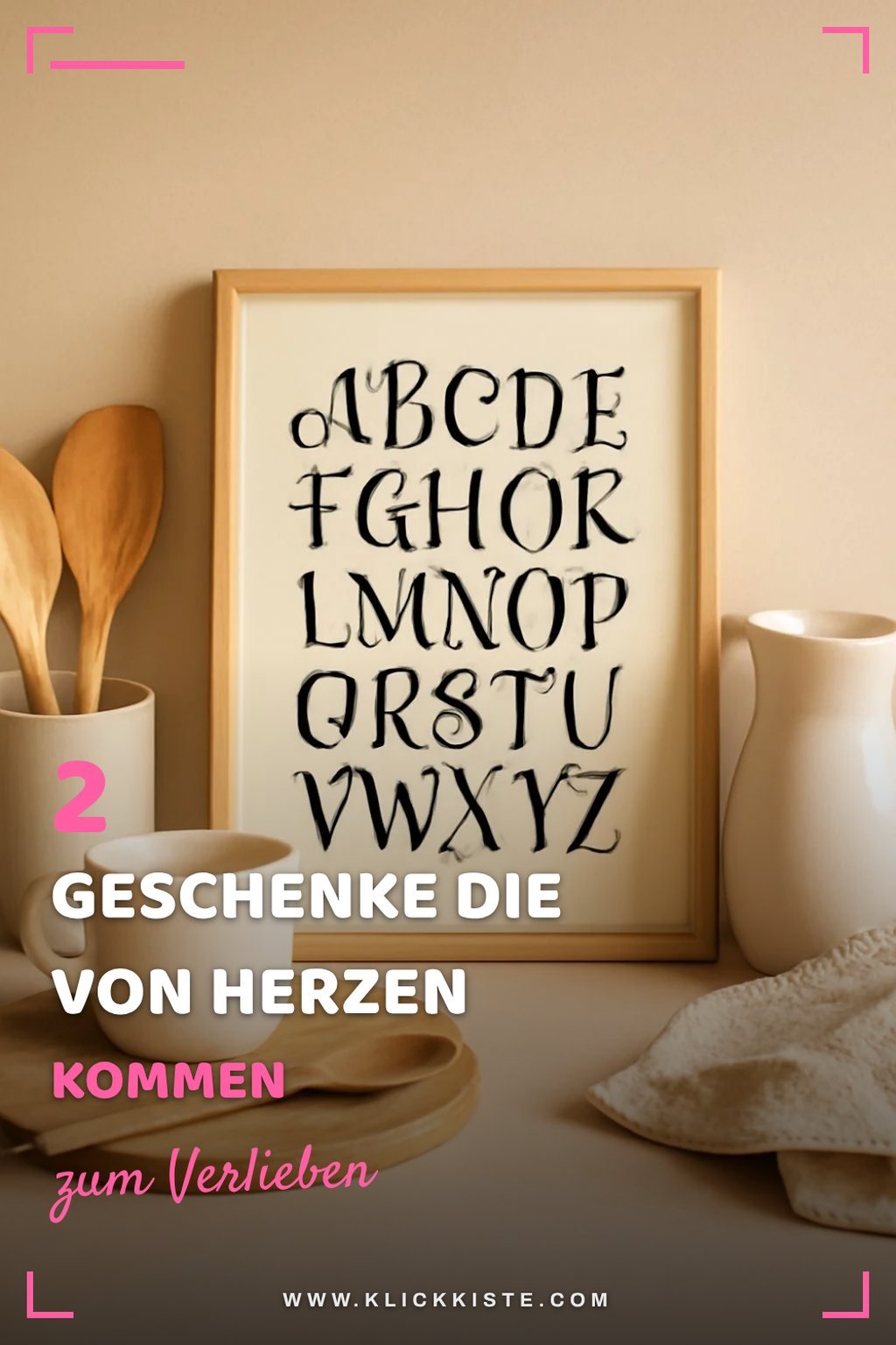 Persönliche Geschenke mit Handlettering