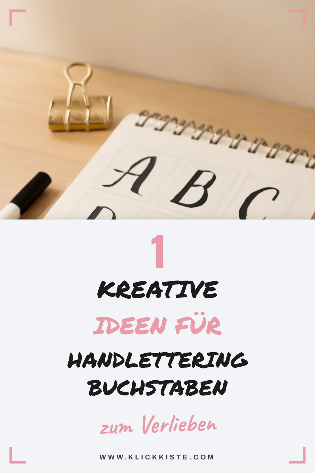 So gestaltest du deine eigenen Handlettering Buchstaben in 6 einfachen Schritten