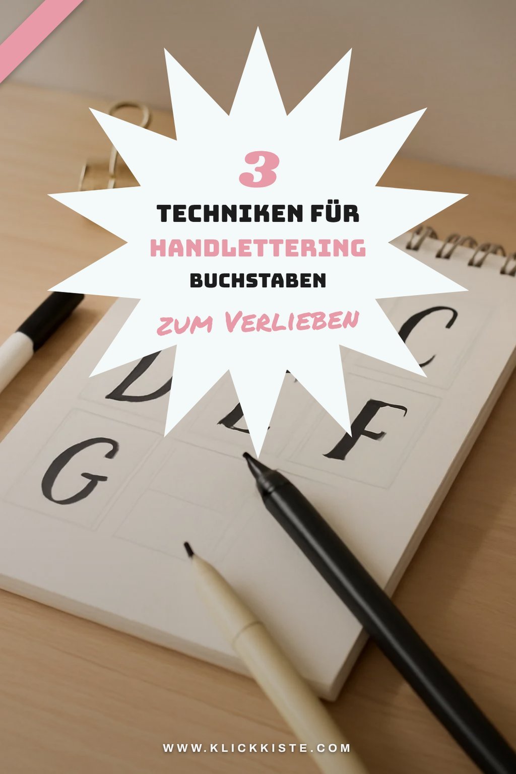 Diese 3 Handlettering Techniken musst du ausprobieren
