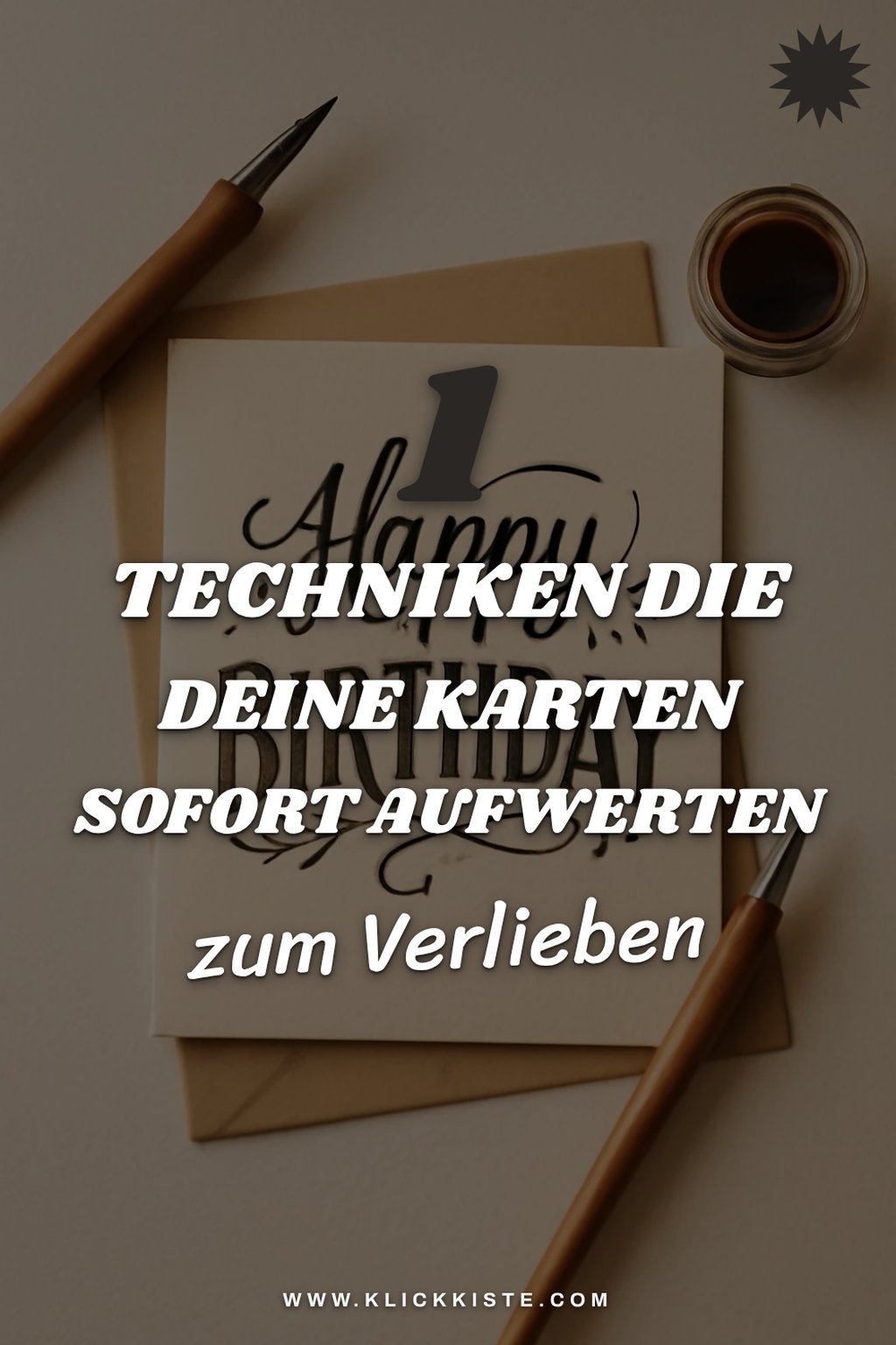 Diese 3 Handlettering-Techniken bringen deine Karten zum Strahlen