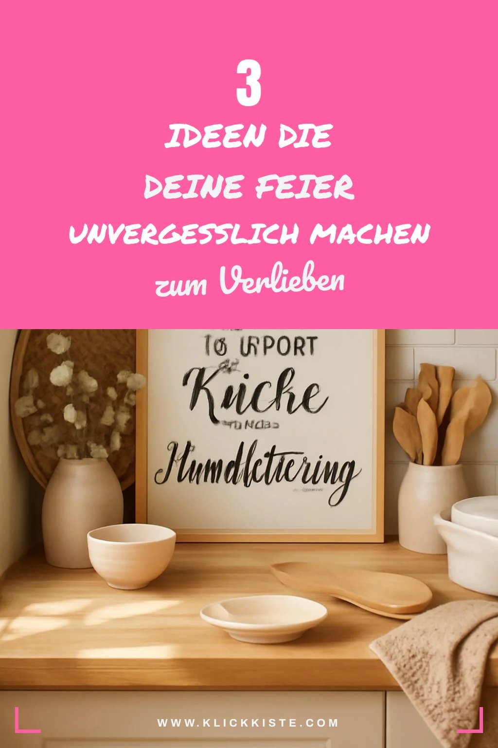 Handlettering für besondere Anlässe