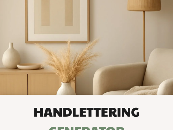 Handlettering Generator App: 12 kreative Ideen zum Selbermachen