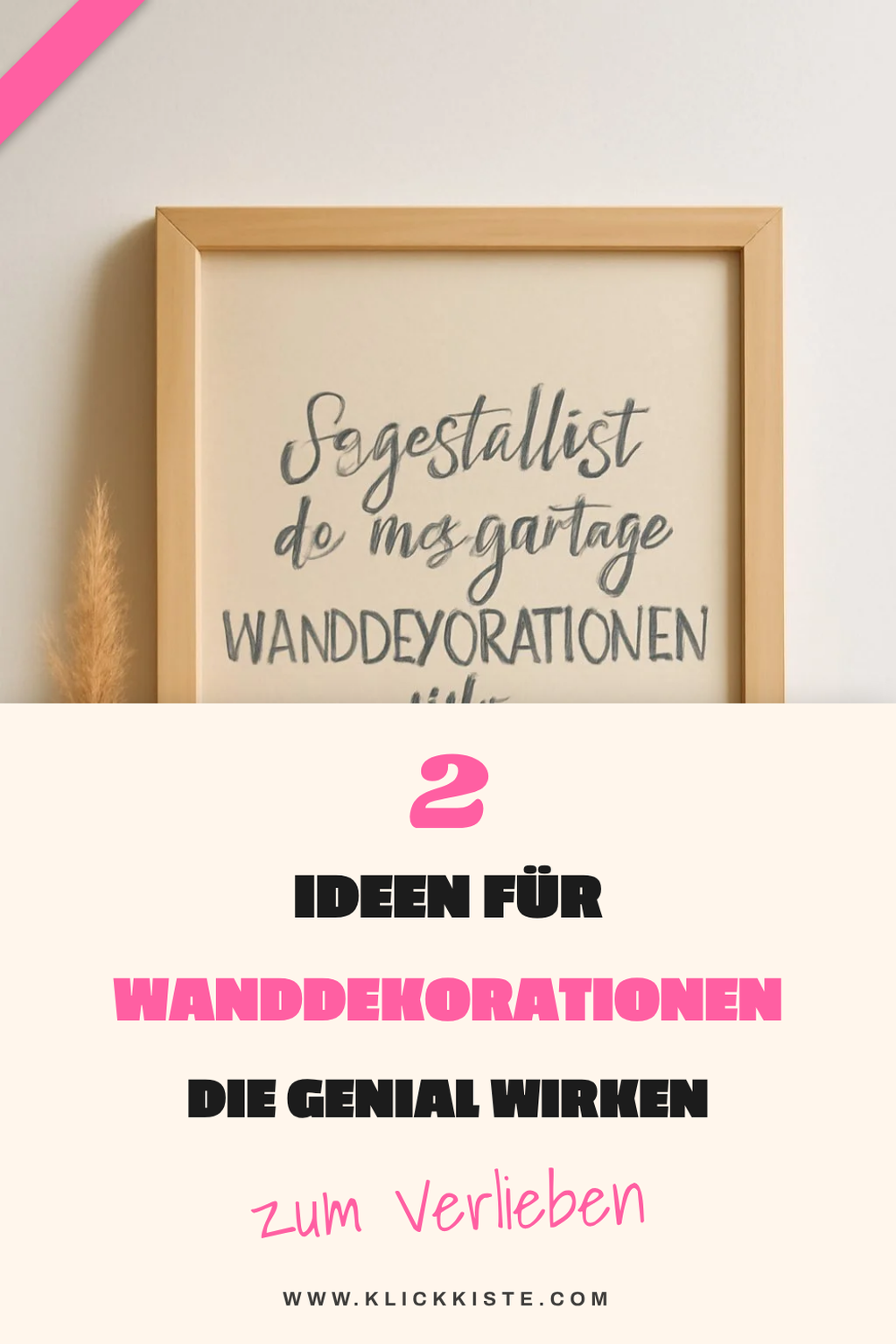 So gestaltest du einzigartige Wanddekorationen mit Handlettering