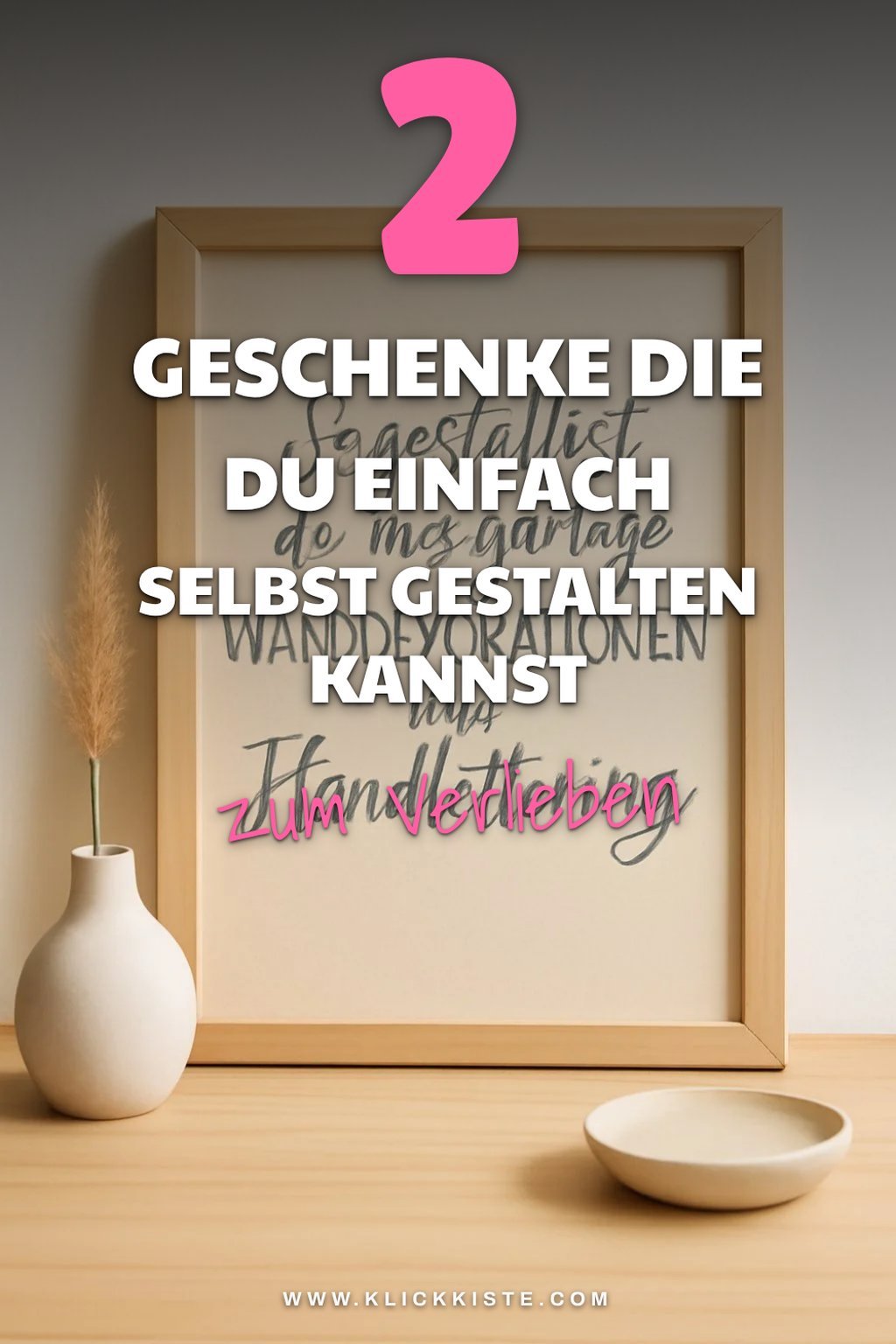 Kreative Geschenke selbst gestalten