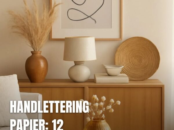 Handlettering Papier: 12 kreative Ideen zum Selbermachen