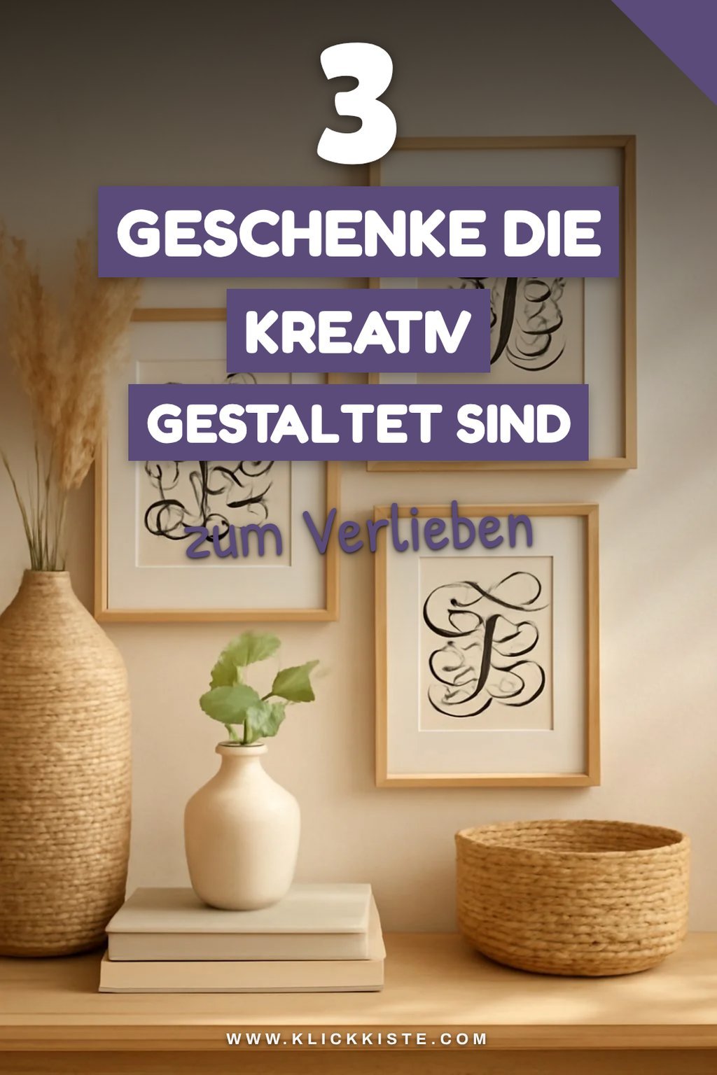 3 Ideen für kreative Geschenke mit Handlettering