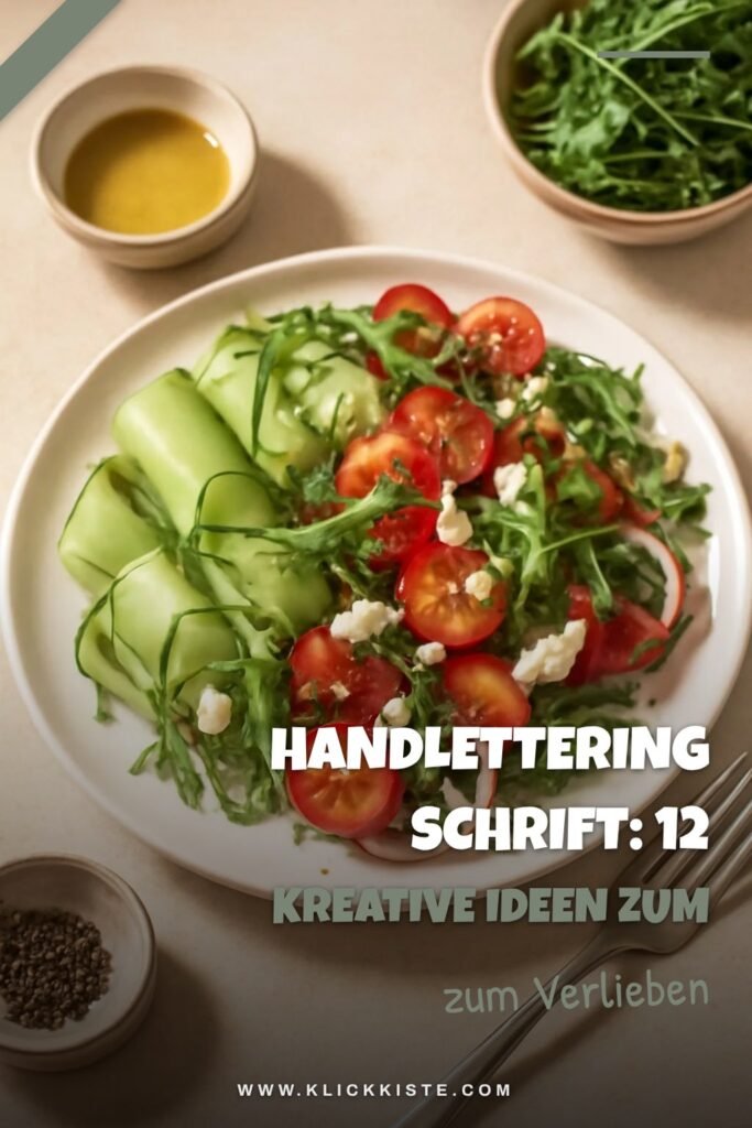 Handlettering Schrift: 12 kreative Ideen zum Selbermachen