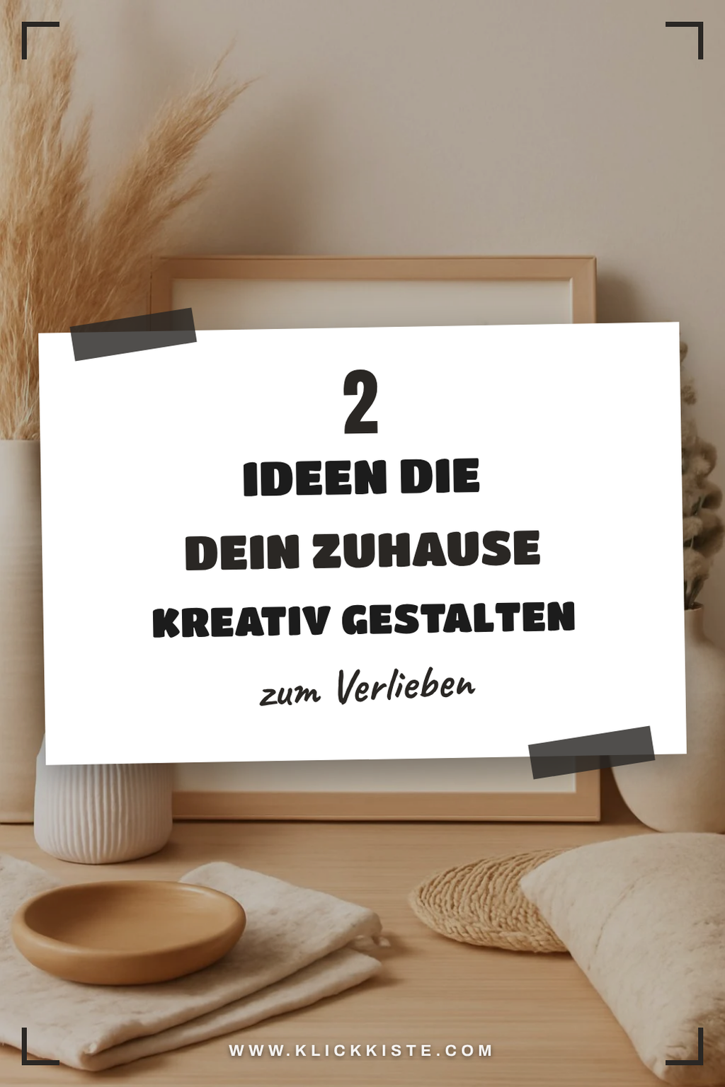 12 kreative Handlettering Ideen für dein Zuhause