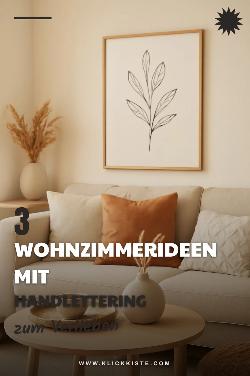 Kreative Handlettering Projekte für das Wohnzimmer