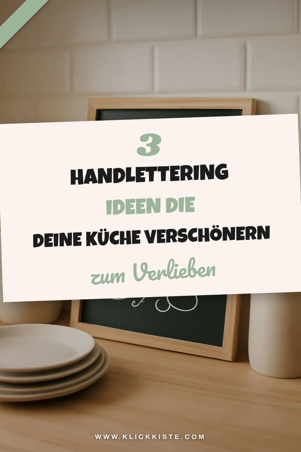 So gestaltest du deine Küche mit Handlettering Sprüchen