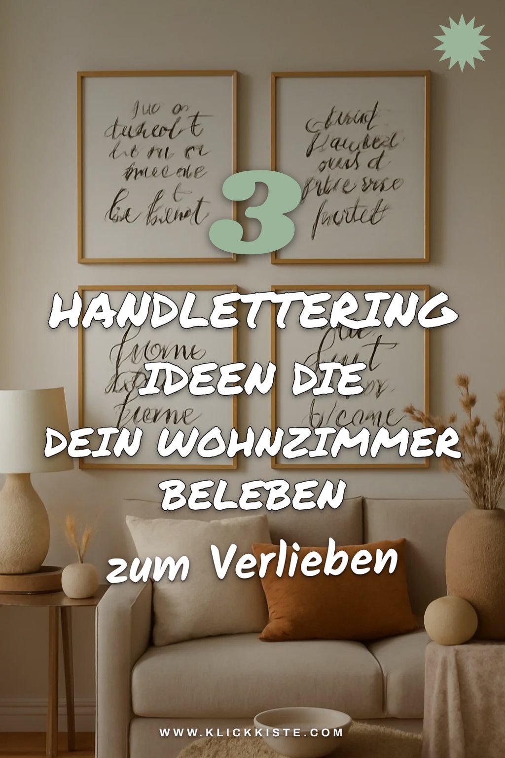 Inspirierende Sprüche für dein Wohnzimmer