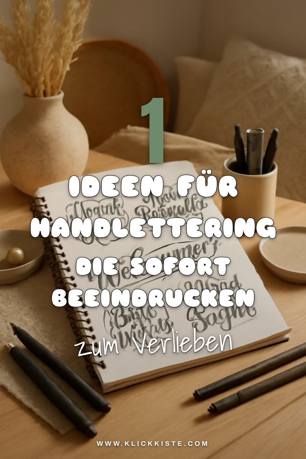 Entdecke 5 kreative Handlettering Ideen für jeden Anlass
