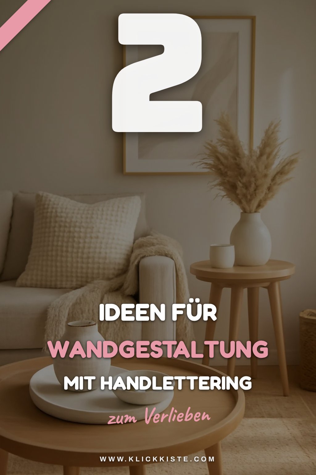 Kreative Wandgestaltung mit Handlettering