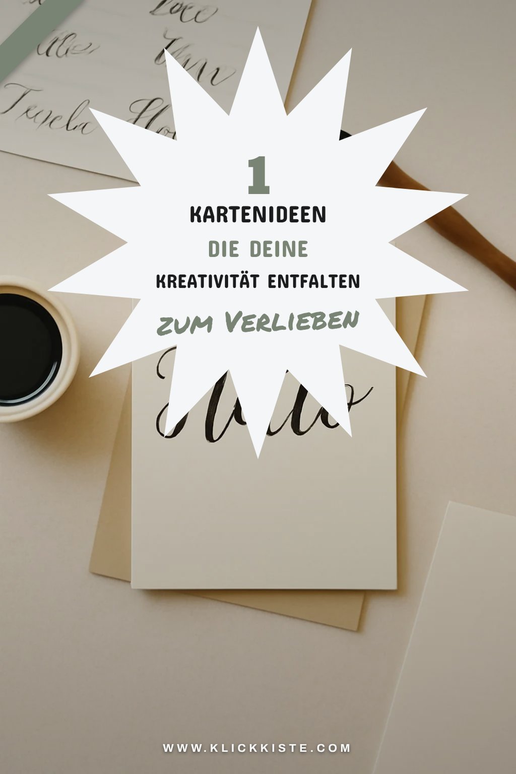 So gestaltest du individuelle Karten mit Handlettering Vorlagen