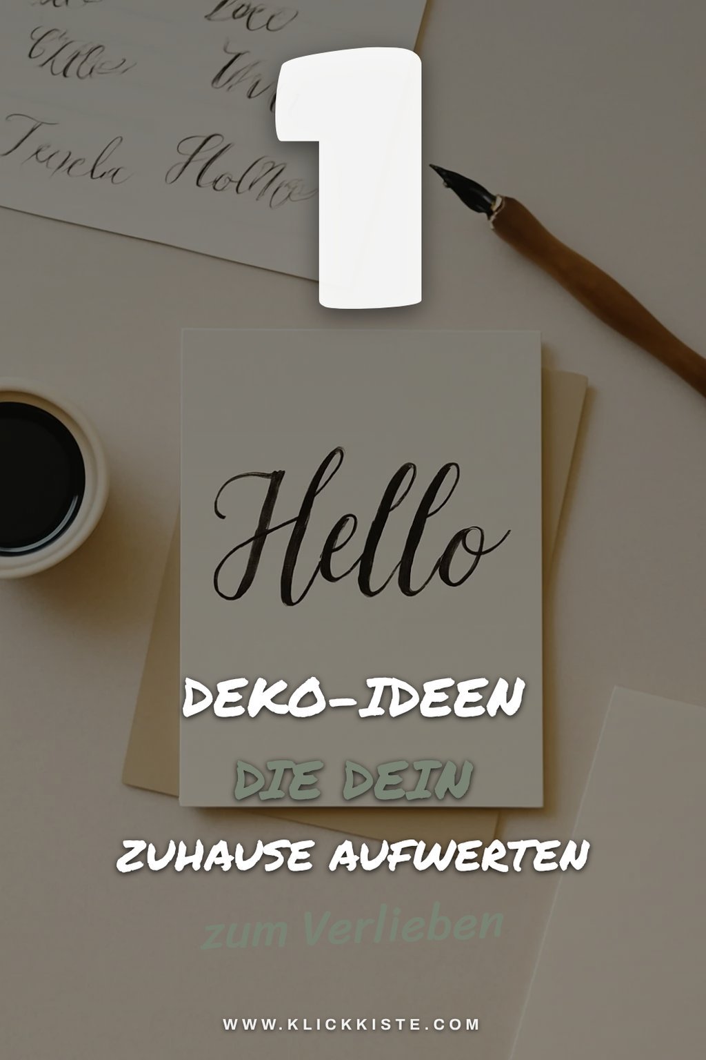 Kreative Deko mit Handlettering Vorlagen